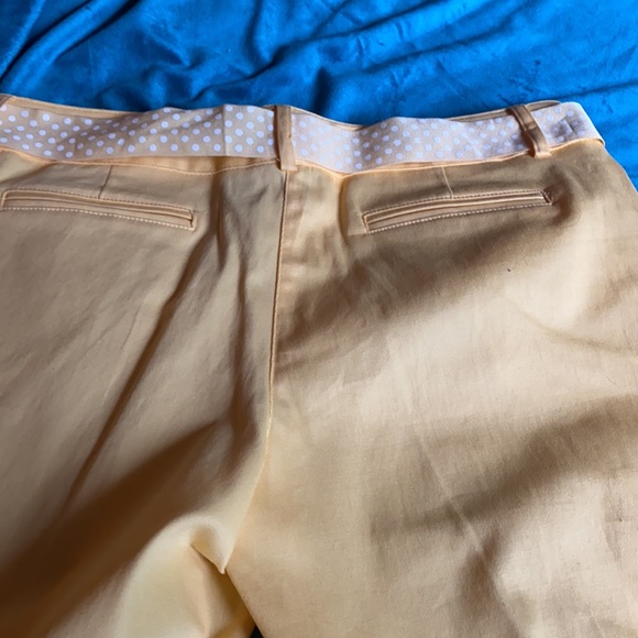 SOLD  NOT FOR SALE yellow Capris - Picture 8 of 8